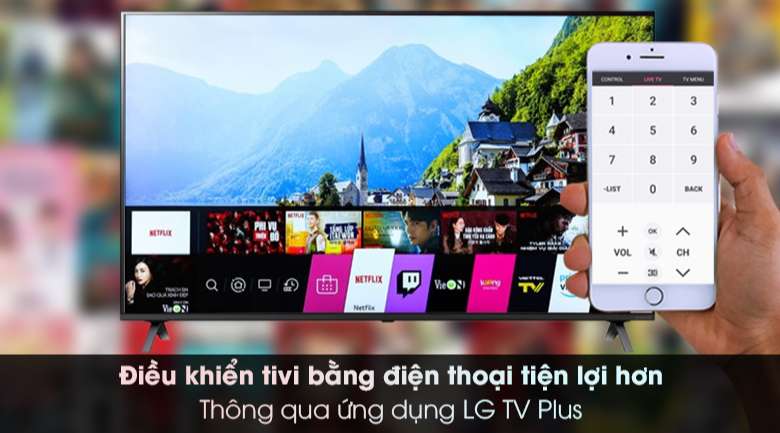 Smart Tivi NanoCell LG 4K 65 inch 65NANO79TND - TV LG Plus
