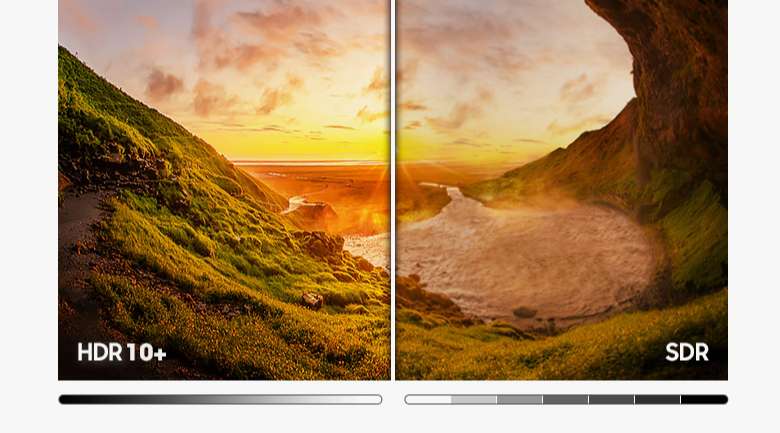 Smart Tivi Led Samsung 4K 43 inch UA43AU9000 - Thưởng thức hình ảnh chi tiết, rực rỡ qua công nghệ HDR10+
