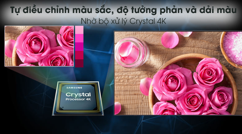 Crystal 4K - Smart Tivi Samsung 4K 85 inch UA85AU8000