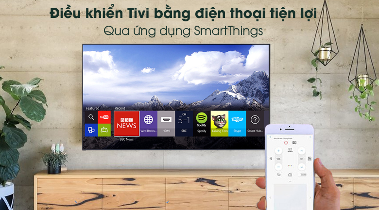 SmartThings - Smart Tivi Samsung 4K 85 inch UA85AU8000