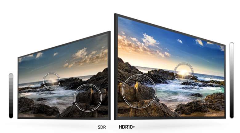 Smart Tivi Led Samsung 4K 55 Inch UA55AU9000 - Tăng độ sáng màn hình, hình ảnh hiển thị chi tiết hơn qua công nghệ HDR10+