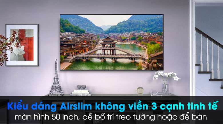 Sang đẹp - Tivi LED 4K Samsung UA50AU9000