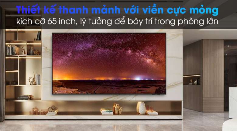 Smart Tivi Led Samsung 4K 65 inch UA65AU9000 - Thiết kế