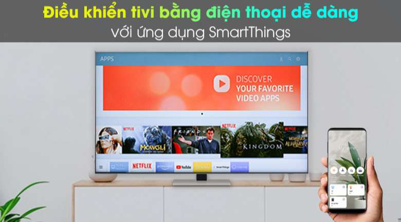 SmartThings - Smart Tivi Neo QLED 4K 65 inch Samsung QA65QN85A