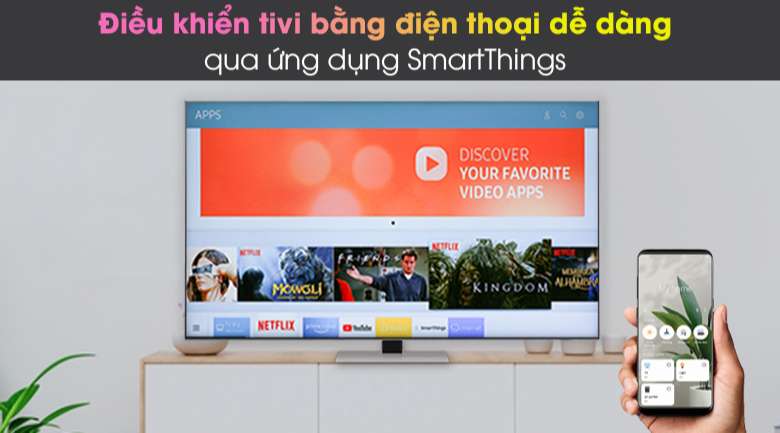 SmartThings - Smart Tivi Neo QLED 4K 75 inch Samsung QA75QN85A