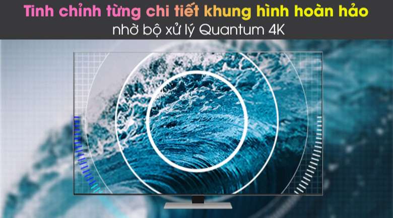 Bộ xử lý Quantum 4K - Smart Tivi Neo QLED 4K 75 inch Samsung QA75QN85A