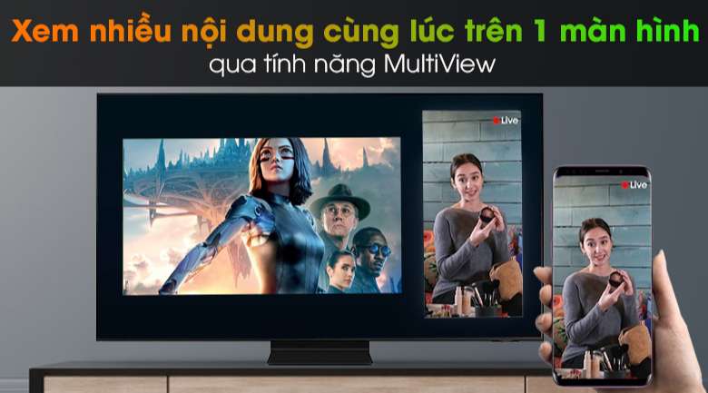 Smart Tivi Neo QLED 4K 55 inch Samsung QA55QN90A - Multi View