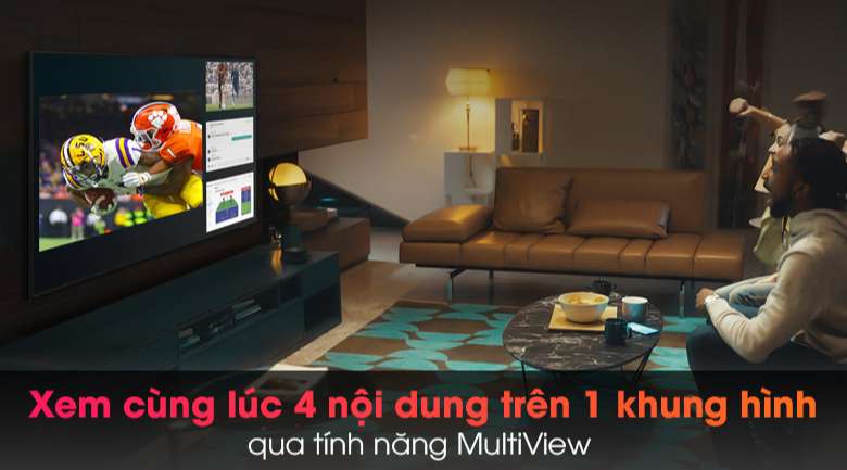 Tivi Neo QLED 8K Samsung QA65QN900A - Xem nhiều nội dung với tính năng MultiView