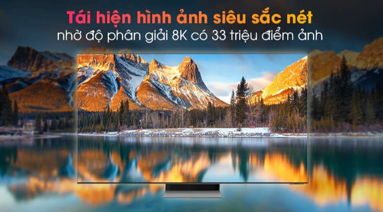 Tivi Neo QLED 8K Samsung QA65QN900A - Thưởng thức hình ảnh sắc nét với 33 triệu điểm ảnh của độ phân giải 8K