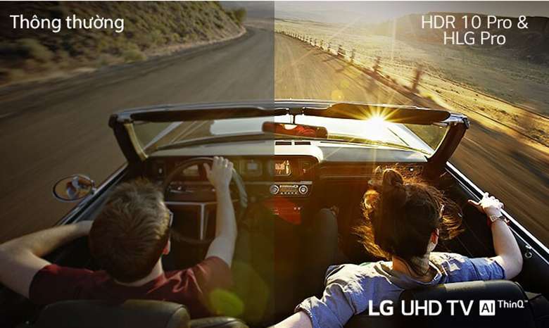 Smart Tivi LG 4K 50 inch 50UN7350PTD công nghệ HDR