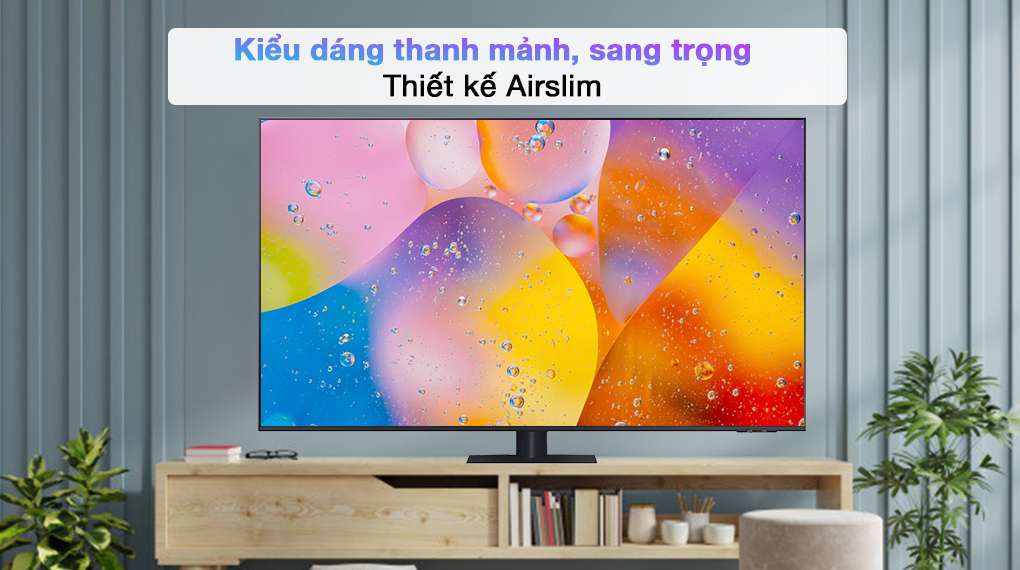Smart Tivi QLED 4K 85 inch Samsung QA85Q70A - AirSlim