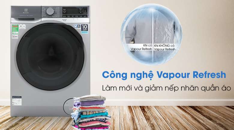 Máy giặt Electrolux EWF1141SESA - Vapour Refresh