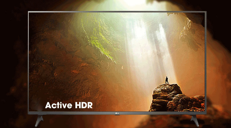 Smart Tivi LG 4K 50 inch 50UP7750PTB - Tái tạo hình có độ chi tiết chính xác cao, màu sắc rực rỡ qua công nghệ Active HDR