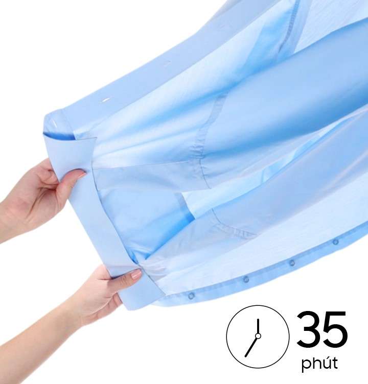 Chế độ Quick Dry sấy khô quần áo nhanh trong 35 phút