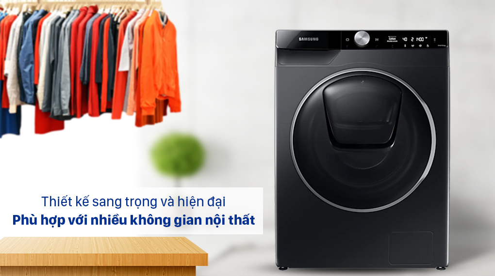 Máy giặt Samsung WW10TP54DSB/SV - Thiết kế