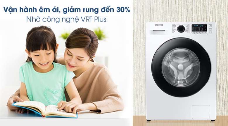 Máy giặt Samsung Inverter 10kg WW10TA046AE/SV - VRT Plus