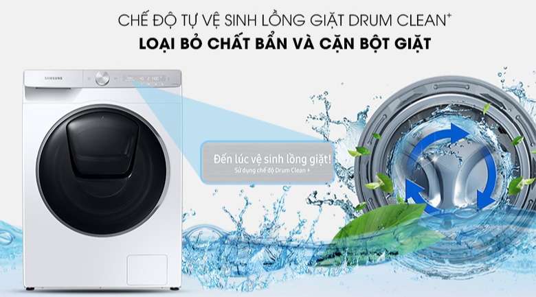 Máy giặt Samsung WW90TP54DSH/SV - Drum Clean+