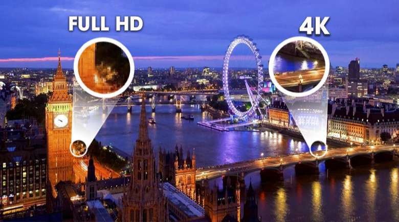 Smart Tivi NanoCell LG 4K 43 inch 43NANO75TPA - Hình ảnh có độ nét cao gấp 4 lần Full HD qua độ phân giải 4K