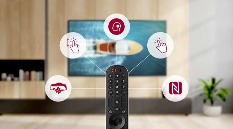 Magic Remote - Smart Tivi NanoCell LG 4K 55 inch 55NANO75TPA