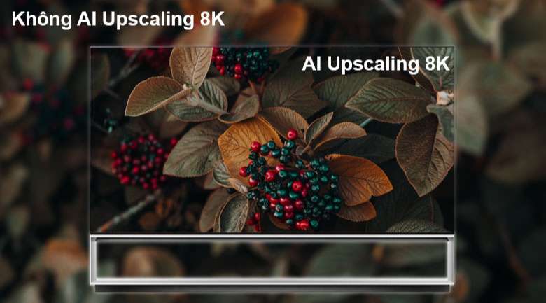 AI Upscaling 8K - Smart Tivi OLED LG 8K 88 inch 88Z1PTA