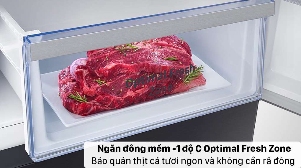 Tủ lạnh Samsung Inverter 307 lít RB30N4190BU/SV - Bảo quản thực phẩm không cần rã đông