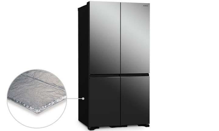 Tủ lạnh Hitachi Inverter 569 lít R-WB640VGV0X(MIR) - Công nghệ cách nhiệt chân không
