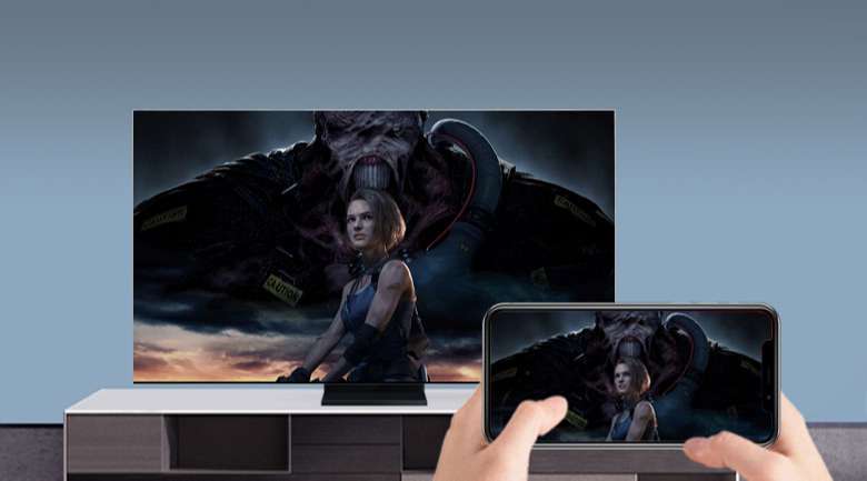 Tivi thông minh QLED Samsung 8K 65 inch QA65Q950TS - Phản chiếu màn hình và AirPlay 2
