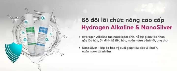 Tính năng tạo nước Hydrogen