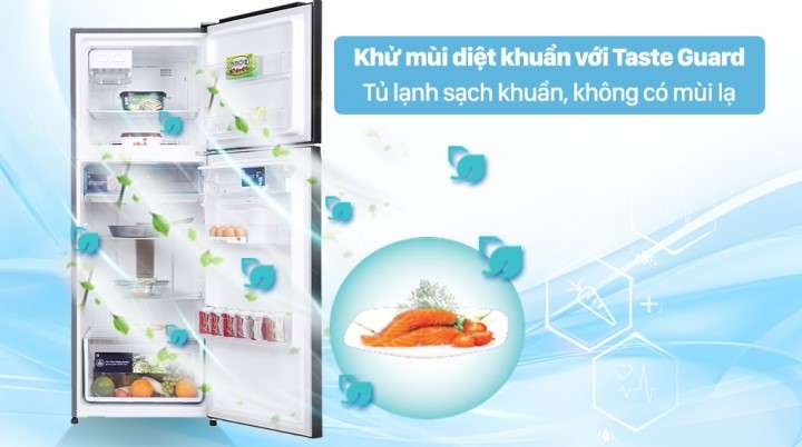 Tủ lạnh Electrolux Inverter 312 lít ETB3440K-H - Loiaj bỏ mùi hôi, vi khuẩn