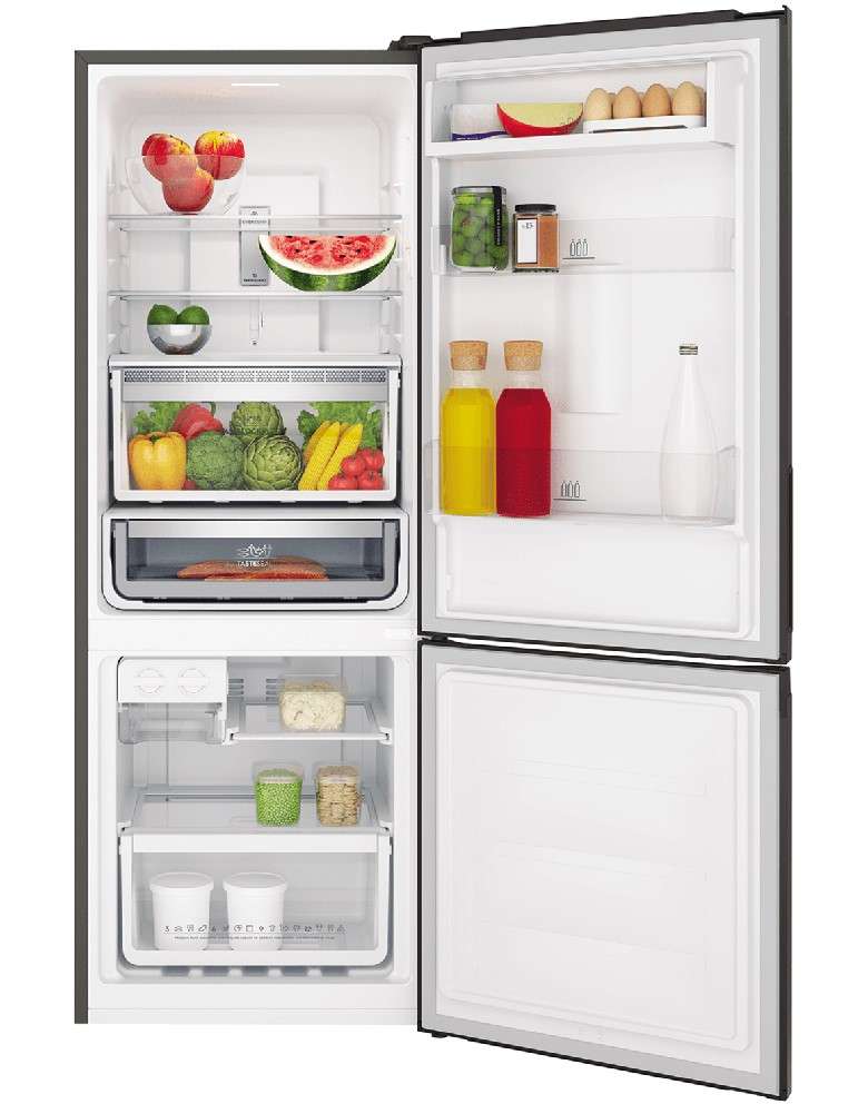 Tủ lạnh Electrolux Inverter 308 lít EBB3402K-H hộp đá xoay