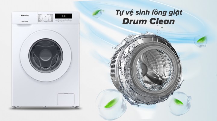 Máy giặt Samsung Inverter 8kg WW80T3020WW/SV - Drum Clean