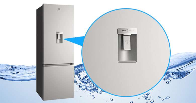 Tủ lạnh Electrolux Inverter 335 lít EBB3742K-A lấy nước ngoài