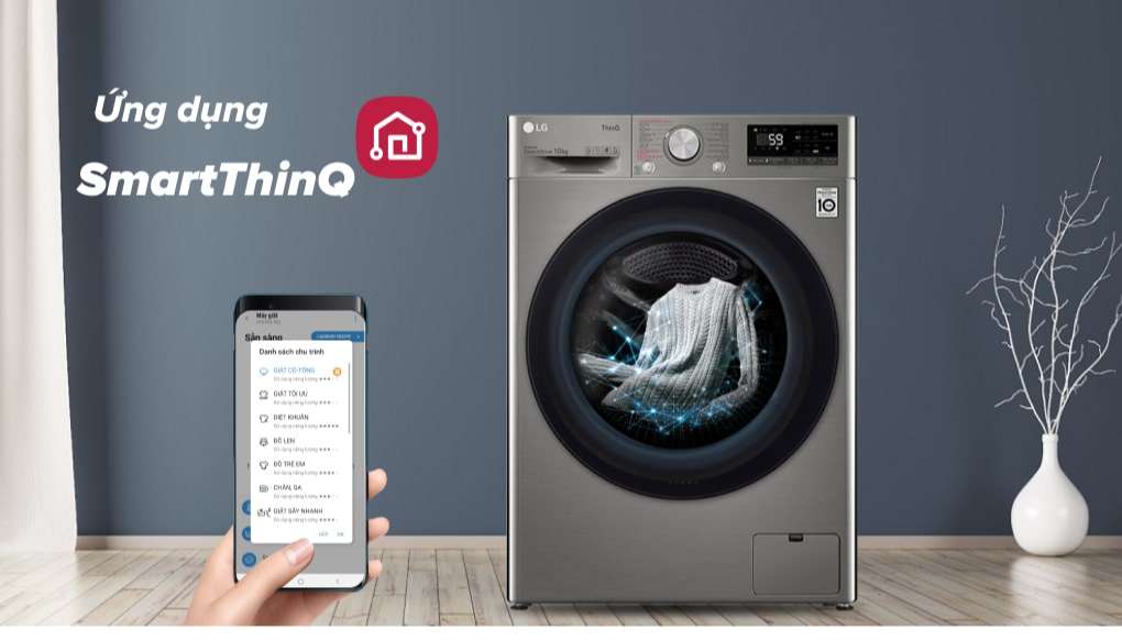 Máy giặt LG Inverter 10 kg FV1410S4P - Hạn chế việc sót quần áo khi giặt với tính năng Add Item