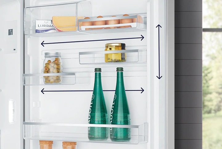 Tủ lạnh Electrolux - Ngăn tủ linh hoạt, đa tiện ích