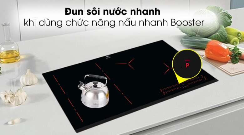 Booster - Bếp từ 4 vùng nấu Electrolux EIP8546