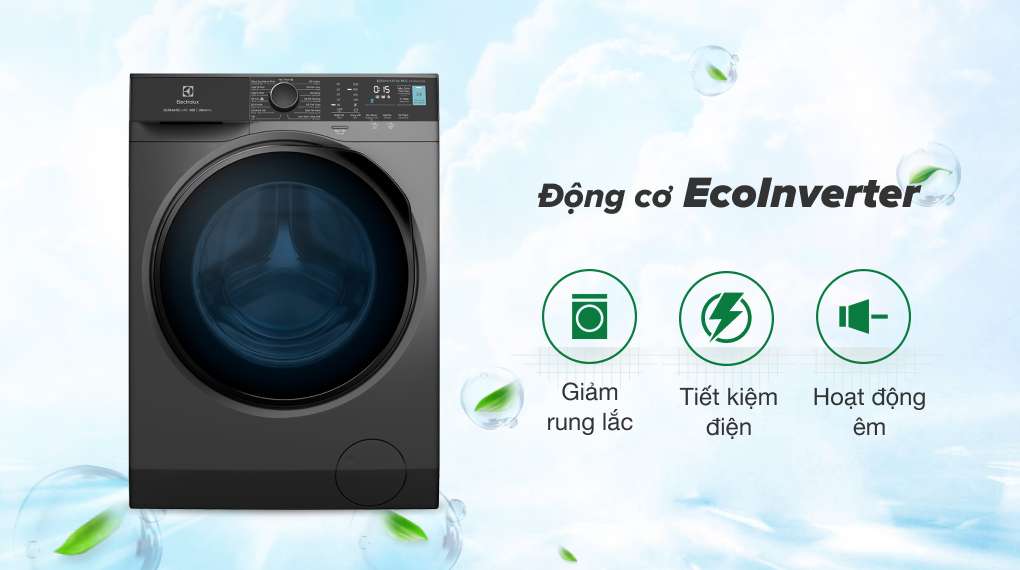 Máy giặt Electrolux Inverter 8 kg EWF8024P5SB - Công nghệ Eco Inverter