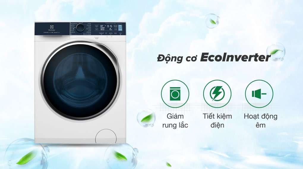Máy giặt Electrolux Inverter 10 kg EWF1042Q7WB - Công nghệ Eco Inverter