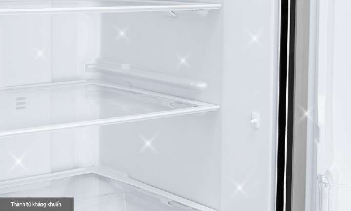 Tủ lạnh Mitsubishi Inverter 330 Lít MR-CGX41EN-GBR-V - Hệ thống khử mùi và thành tủ kháng khuẩn