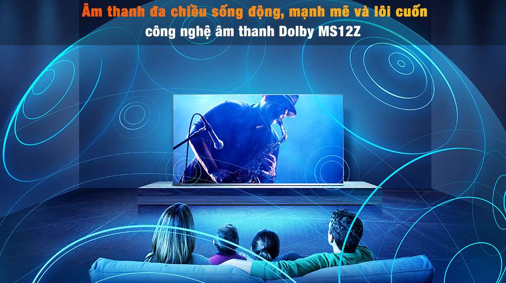 Android Tivi TCL 4K 55 inch 55P725 - DTS MS12Z