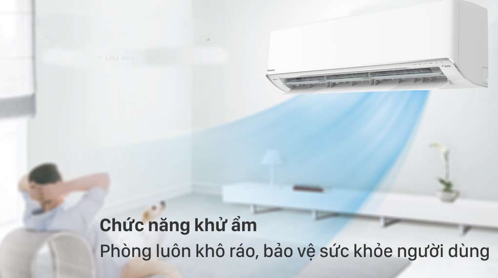 Máy lạnh Panasonic Inverter 2.5 HP CU/CS-XU24XKH-8 - Chức năng khử ẩm