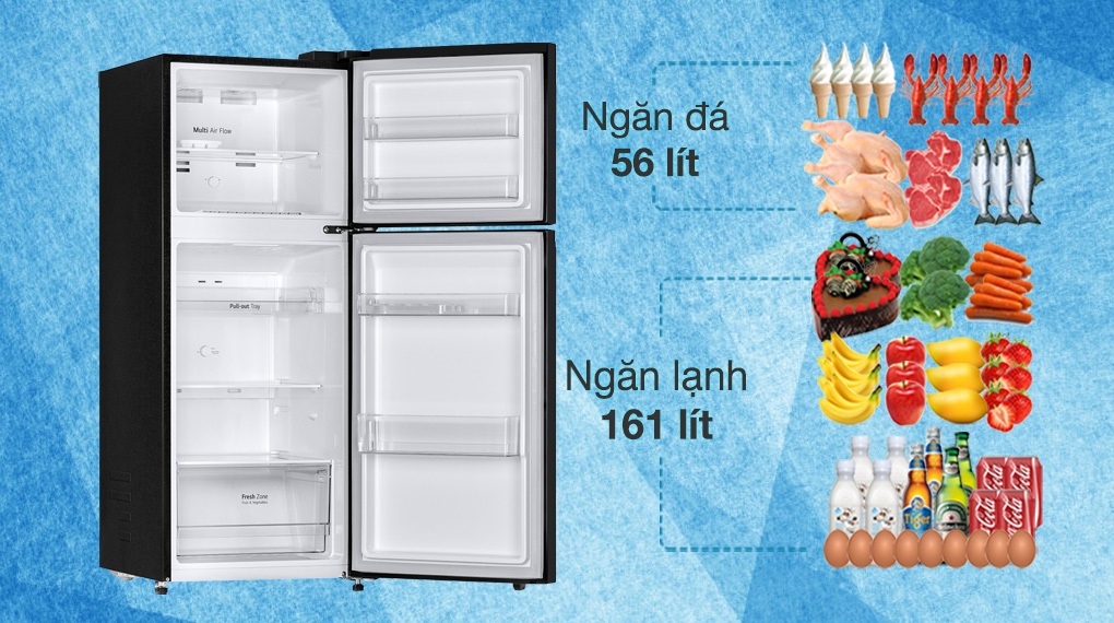 Tủ lạnh LG GV-B212WB