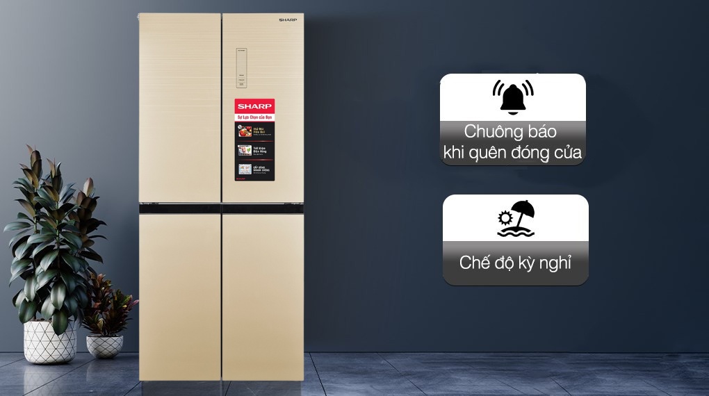 Tủ lạnh Sharp SJ-FX420VG-CH