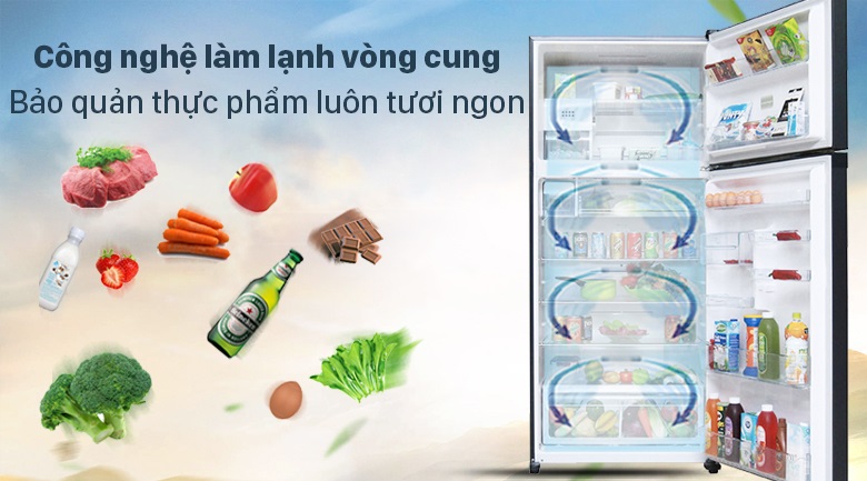 Tủ lạnh Panasonic NR-TV261APSV