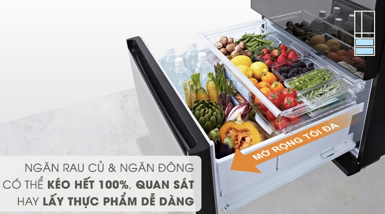 Tủ lạnh Panasonic NR-F603GT-X2
