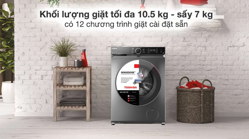 Máy giặt Toshiba TWD-BM115GF4V(SK)