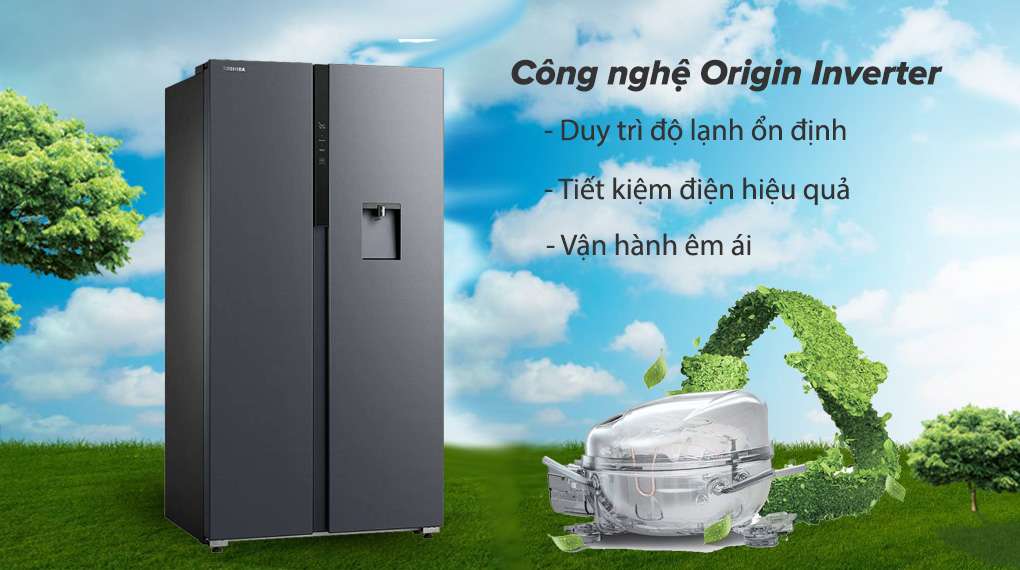 Tủ lạnh Toshiba GR-RS775WI-PM(06)-MG
