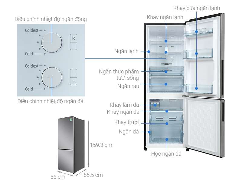 Tủ lạnh Hitachi R-B330PGV8