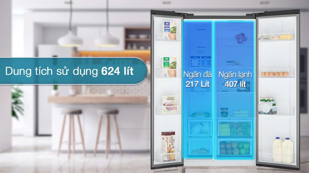 Tủ lạnh Electrolux ESE6600A-BVN