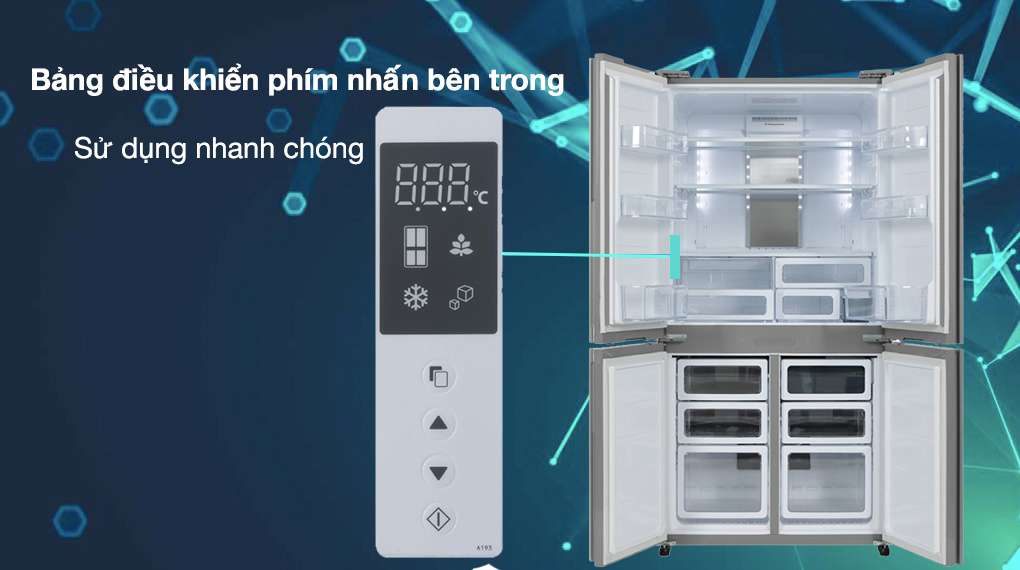 Tủ lạnh Sharp SJ-FXPI689V-RS