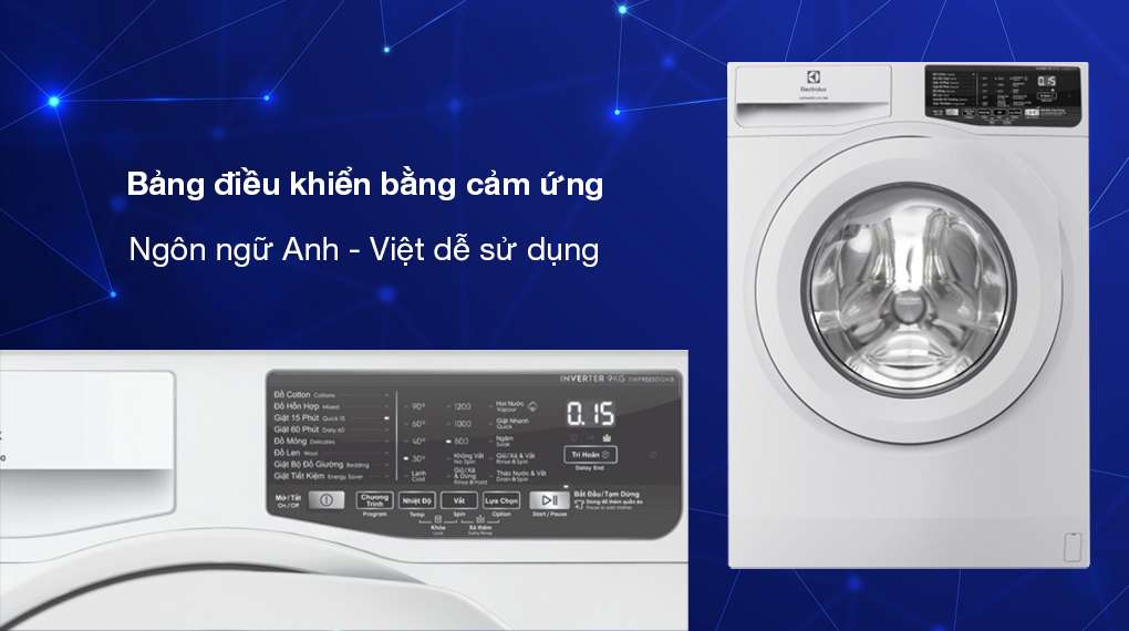 Máy giặt Electrolux EWF9025DQWB
